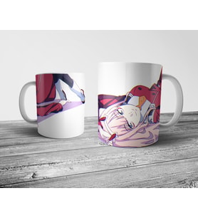 Pixxa Darling in the Franxx - Zero Two Kupa Bardak Model 6