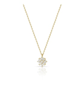 Aşk Çiçeği Kolye (Gold)