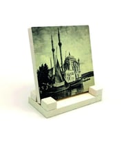 Ortaköy Camii (Fotoğraf, 1920’ler)Baskılı MDF Masaüstlük