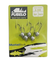 Fubelo Sharp Head 5 Adet Jig Head 2.5gr 6no