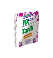 Murat Yayınları 2025-2026 Müfredat 10.Sınıf Tarih Öğrencim Defteri (Çok Renkli)