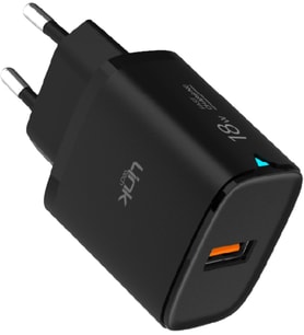 18W QC3.0 USB Şarj Adaptörü Siyah