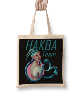 Jinx Art Hakba Team Bez Çanta Uzun Saplı