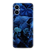 X5 Kılıf Silikon Desen Özel Seri Blue Foid 1628