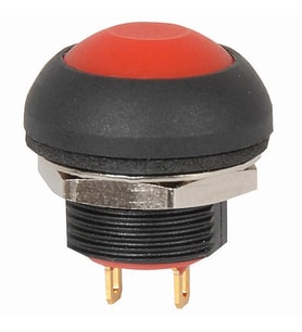 Push Buton 12mm Kırmızı