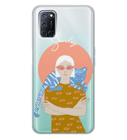 Oppo Nude And Leon Tasarımlı Şeffaf Telefon Kılıfı
