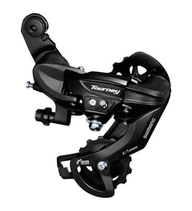 Shimano Arka Vites aktarıcı Tourney RD-TY300 6-7S Siyah mekanizma