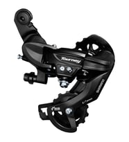 Shimano Arka Vites aktarıcı Tourney RD-TY300 6-7S Siyah mekanizma