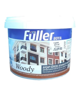 Füller Woody Su Bazlı Şeffaf Vernik 2,5 Litre
