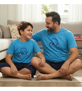 Baba Oğul Pijama Takımı - Ürünler Ayrı Ayrı Satılır, Kombin İçin Ayrı Ayrı Sırayla Sepete Ekleyiniz BB2501