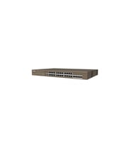 Tenda TEG5328P-24-410W,  24 Port, Gigabit,  24 Port PoE, 370W, 4 Port Gigabit SFP , Yönetebilir, Rack Mount Switch