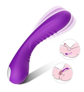 PRIME TOYS Brutal Manyetik Şarjlı G Nokta Uyarıcı Su Geçirmez Vibratör - Mor