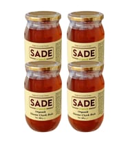 SADE ORGANİK SÜZME ÇİÇEK BALI 460 GR. 4 LÜ PAKET