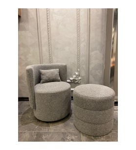 Relax Teddy Berjer + Puf Takımı