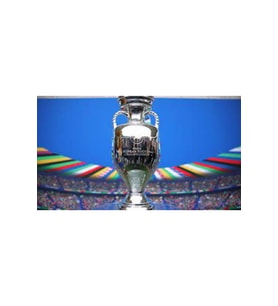 Euro 2024 Cup Gümüş Renk (GERÇEK BOYUT) 1 Kg