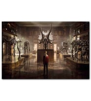 Cakatablo Jurassic World Kayıp Krallık İskelet Müzesi MDF Tablo