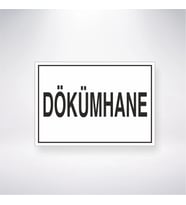 Dökümhane 21x28 Arkası Yapışkanlı Levha
