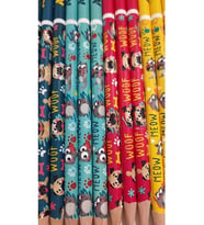Cats And Dogs Kurşun Kalem 12 Adet 2b