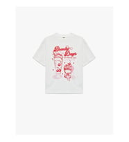 Koton Pamuklu Ekru Kız Çocuk T-Shirt 6SKG10112AK