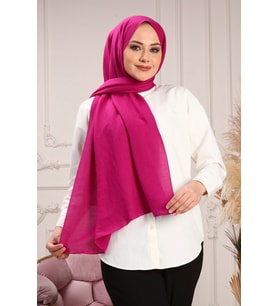 Fuşya Harem Scarf İncila Şal