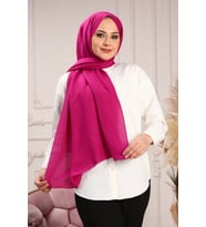 Fuşya Harem Scarf İncila Şal