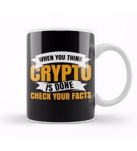 Crypto Bull Market Bitcoin Kupa Bardak Porselen