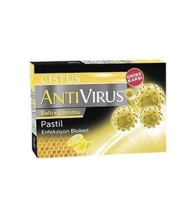 Cistus Antivirus Ballı Limonlu Pastil 10 Adet 8699293110576
