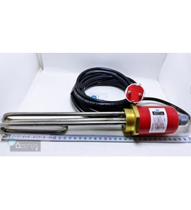 Kafalı Isıtıcı 2mt Kablo Komple İlaçlı Daldırma Kazan Rezistansı 3000Watt (Metal)