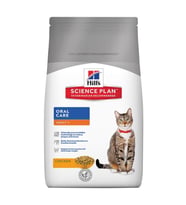 HILL'S SCIENCE PLAN Oral Care Adult Cat Food with Chicken 1,5 kg (Beyaz)