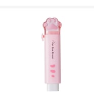 Pati Silgi Pvc Kırtasiye Hediyelik Gift Kedi Pençe Pembe Kurşun Kalem Için Geri Çekilebilir 1 Adet CSİL-TG103