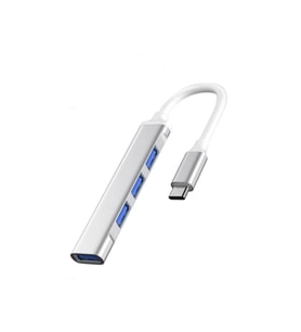 TYPE C  4 PORT USB 3.0 ÇOKLAYICI NOTEBOOK VE TELEFONLAR İÇİN