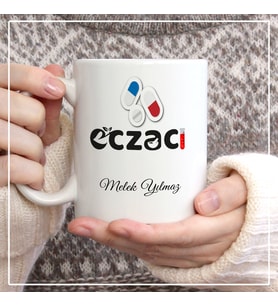 Kişiye Özel Eczacı Kupa Bardak