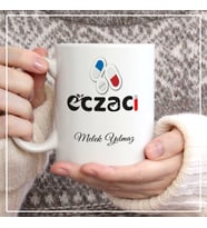 Kişiye Özel Eczacı Kupa Bardak