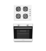 ALVEUS AKASYA 2'Lİ BEYAZ ANKASTRE SET (GLS640-MFA604)