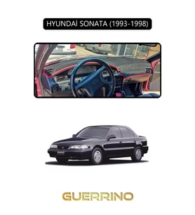 HYUNDAİ SONATA 1993-1998TORPİDO KORUMA HALISI SİYAH KENAR