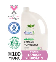 Ecos3 Organik Konsantre Çamaşır Yumuşatıcı 2500 ml - 100 Yıkama