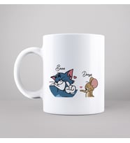 Tom & Jerry Tasarımlı Kupa Kişiye Özel