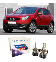 Nissan Qashqai J10 Led Xenon Sis Far Ampulü H8 Mono Yeni Seri Beyaz 2007-2013