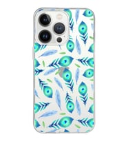 PrintiFy Apple  iPhone 13 Pro Max ile Uyumlu 1mm Slim Fit Nazar Boncuğu 3 Baskılı Şeffaf  Kılıf