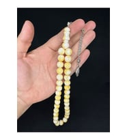 BEYRUT DAMLA KEHRİBAR BEYAZ HAMUR KÜRE KESİM 12 MM T-672 (Çok Renkli)