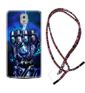 Samsung Note 3 4 5 8 9 20 Ultra 10 Lite Kılıf Boyun Asklı Rasta Silikon Thunder Play 1760
