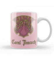 Coral Peacock Badge Black Clover Kupa Bardak Porselen