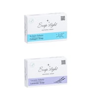 Soap Light Ikili Sabun Paketi - Kolajen Sabunu lavanta sabunu