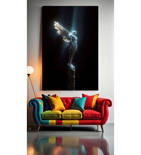 SOYUT FOTOĞRAF V6 Ev Duvar Salon Güzellik Salonu Ofis Dükkan Dekarasyon Kanvas Tablo (Çok Renkli)