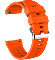 Huawei Watch GT2 46mm için Kordon, Silicone RapidBands Turuncu [Watch GT2 46mm ile Uyumlu Kordon - Turuncu]