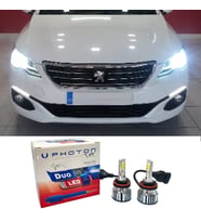 Peugeot 301 Led Xenon Sis Far Ampulü H11 Duo Yeni Seri Beyaz 2017+
