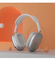 p9 Kablosuz Bluetooth Kulaklık Açık Spor Oyun Mic İle Kablosuz Kulaklıklar Gürültü Önleyici Kulakiçi Bluetooth Kulaklık B-beyaz