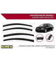 CHEVROLET CRUZE 2009 2010 2011 2012 2013 MODEL NIKEN KROMLU CAM RÜZGARLIĞI