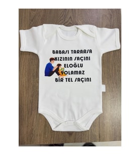 Yazılı Zıbın Babası Tararsa Kızının Saçını Yazılı Bebek Zıbını