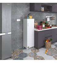 Kenzlife mutfak dolabı mine 128*030*032 byz kapaklı ayaklı banyo evrak ofis kitaplık ayakkabılık kiler